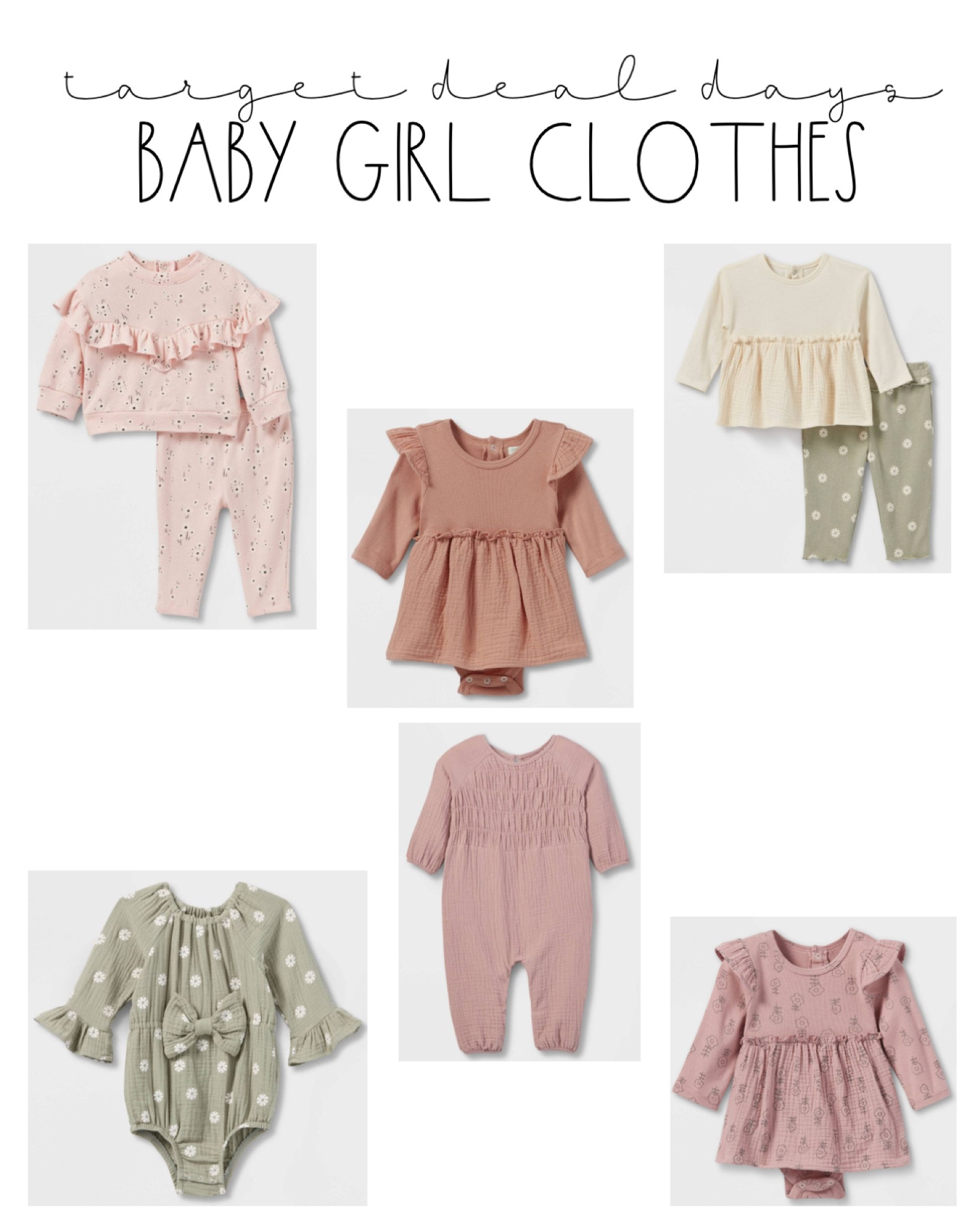 Target Deal Days: Baby Girl Clothes 🤍

#LTKfamily #LTKsalealert #LTKbaby
