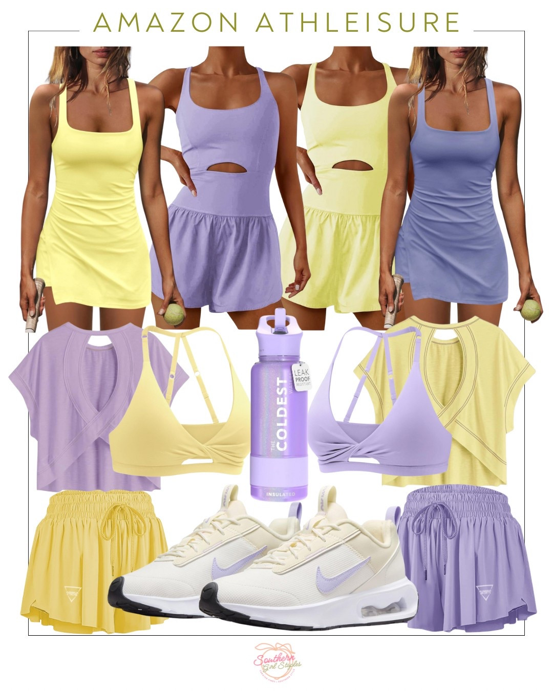 Freshen up your workout wardrobe with these pastel-perfect Amazon finds! From tennis dresses to breathable sets and comfy sneakers, these athleisure picks are made for movement and mood boosts. 

Amazon Athleisure | Tennis Dress | Workout Set | Pastel Activewear | Cute Gym Outfits | Summer Fitness Looks | LTK Finds | Amazon Favorites | Lavender and Yellow | Athletic Dresses | Matching Sets | Lightweight Workout Clothes | Fitness Fashion | Comfy and Cute | Amazon Style | Southern Girl Staples

#LTKFindsUnder50 #LTKActive #LTKU