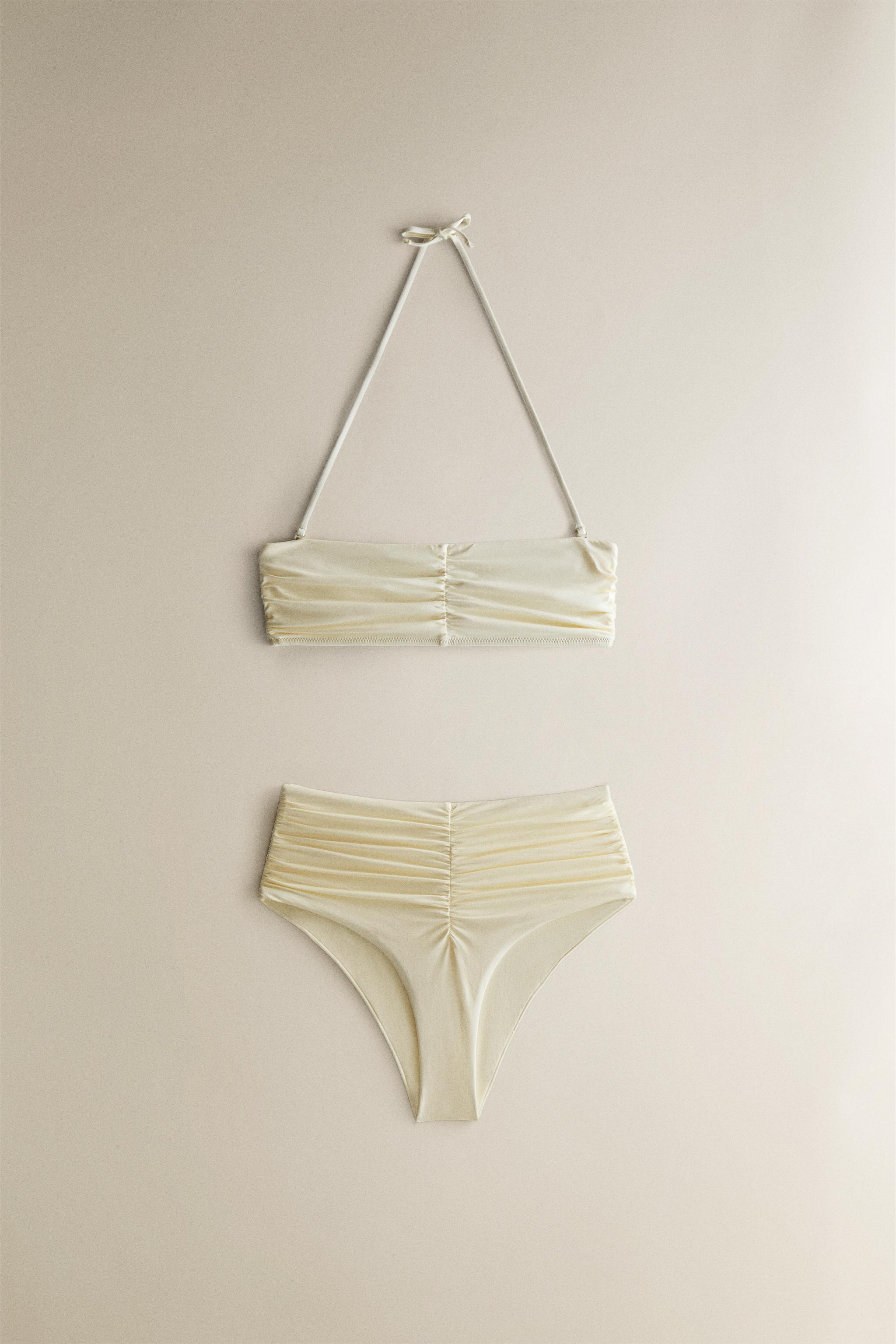 GATHERED BEACH SWIMSUIT | Zara UK