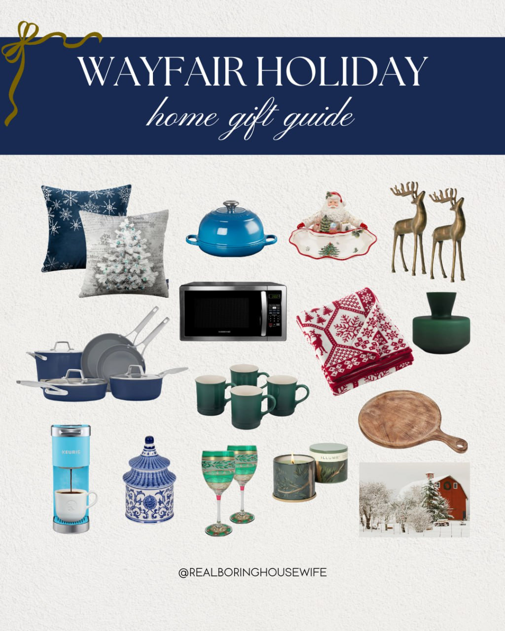 Wayfair Holiday Home Gift Guide

// Wayfair, Wayfair Home, Wayfair Home Decor, Wayfair Finds, Wayfair Favorites, Home Gift, Home Gifts, Gifts, Christmas Gifts, Christmas Gift, Christmas Gift Guide, Christmas Gift Ideas, Kitchenware, Throw Pillow, Cast Iron Pan, Dish Set, Animal Figurines, Cookware Set, Microwave, Throw Blanket, Vase, Vase Decor, Candle, Candle Holder, Wall Art, Coffee Maker, Cutting Board, Mug Set, Coffee Mug Set, Wine Glasses 

 #LTKSeasonal #LTKHome #LTKFamily