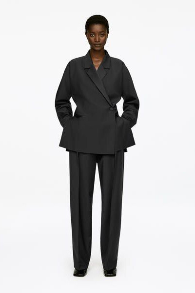 Blazer de smoking – Noir – Femme – ARKET FR | Arket EU