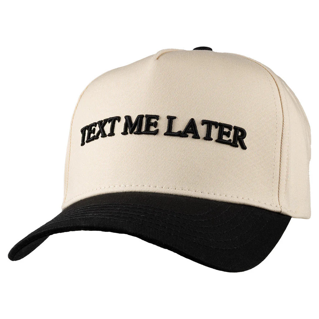 Text Me Later Hat | Walli Cases