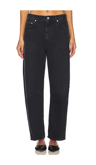 Citizens of Humanity Miro Relaxed Wide Leg Jeans in Black. - size 27 | Revolve Clothing (Global)