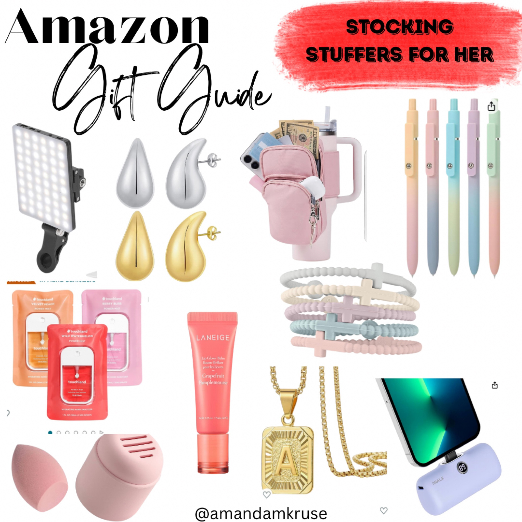 Stocking stuffers for her. 

Gift guide for her, gift ideas for her, stocking stuffers for her, holiday gift guide, Christmas gift guide

#LTKGiftGuide #LTKfindsunder50 #LTKCyberWeek