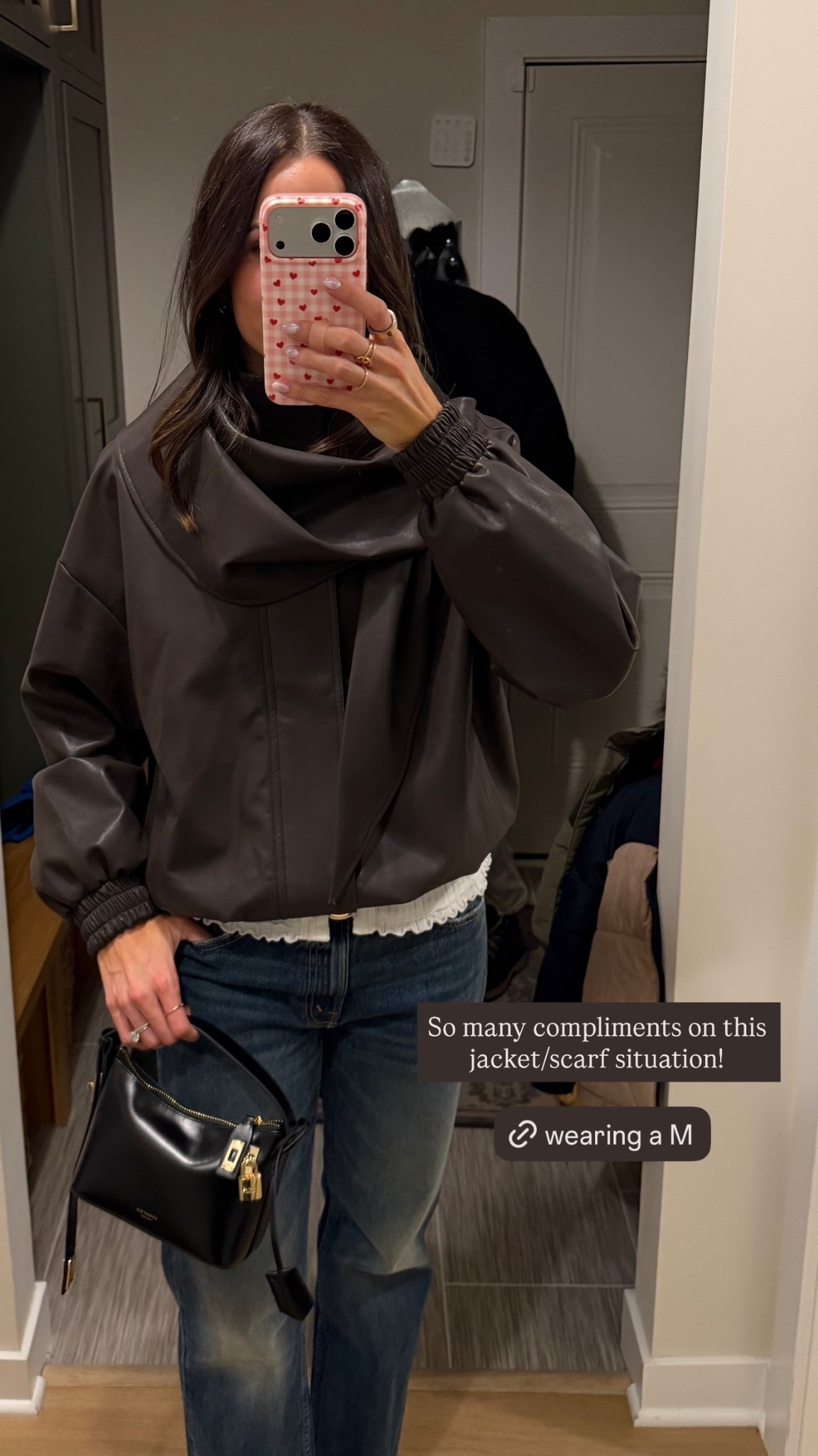 So many compliments on this jacket/scarf situation!