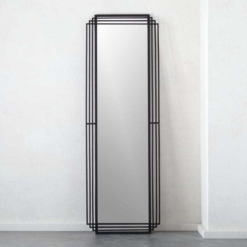 Myrtle Rectangle Floor Mirror 24"x72" + Reviews | CB2 | CB2