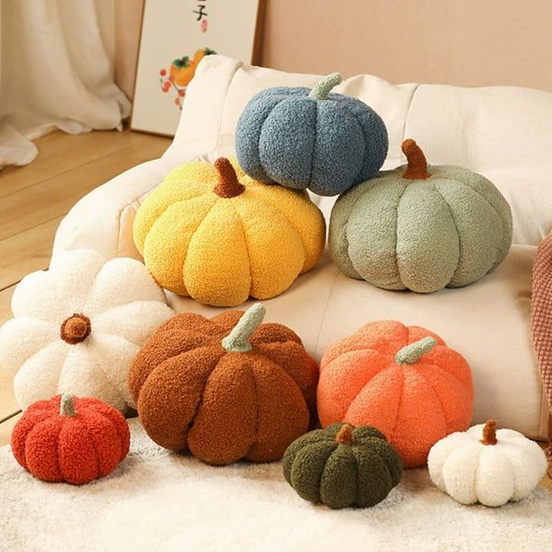 High Quality Fall Halloween Pumpkin Pillow Throw Cushion Home Decor Halloween Plush Toys Pillow P... | Walmart (US)