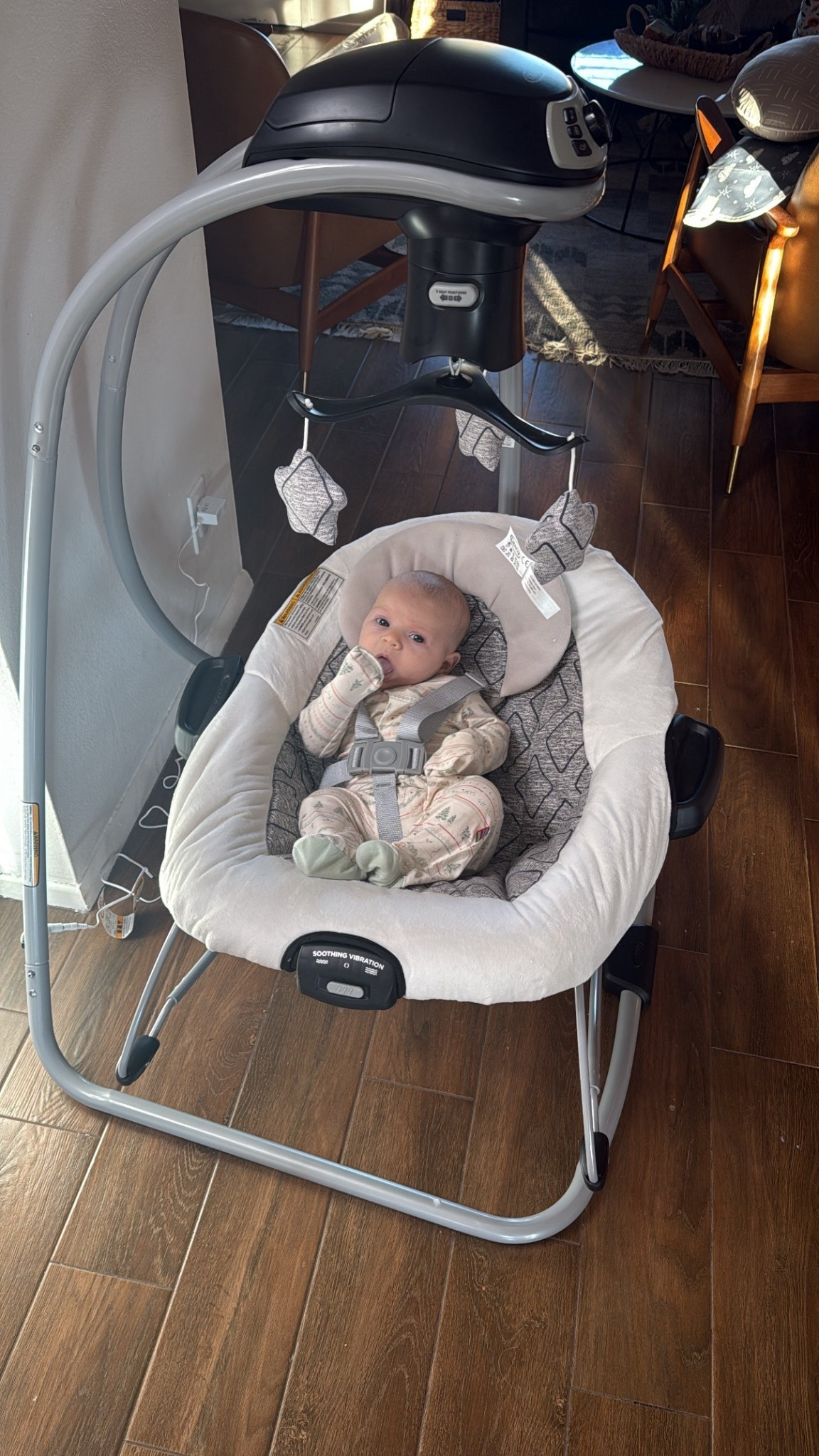 We love this baby swing! Multi direction swing, vibration, sound machine, allll the bells and whistles! Baby girl loves it🤍

#LTKGiftGuide #LTKBaby #LTKmomlife