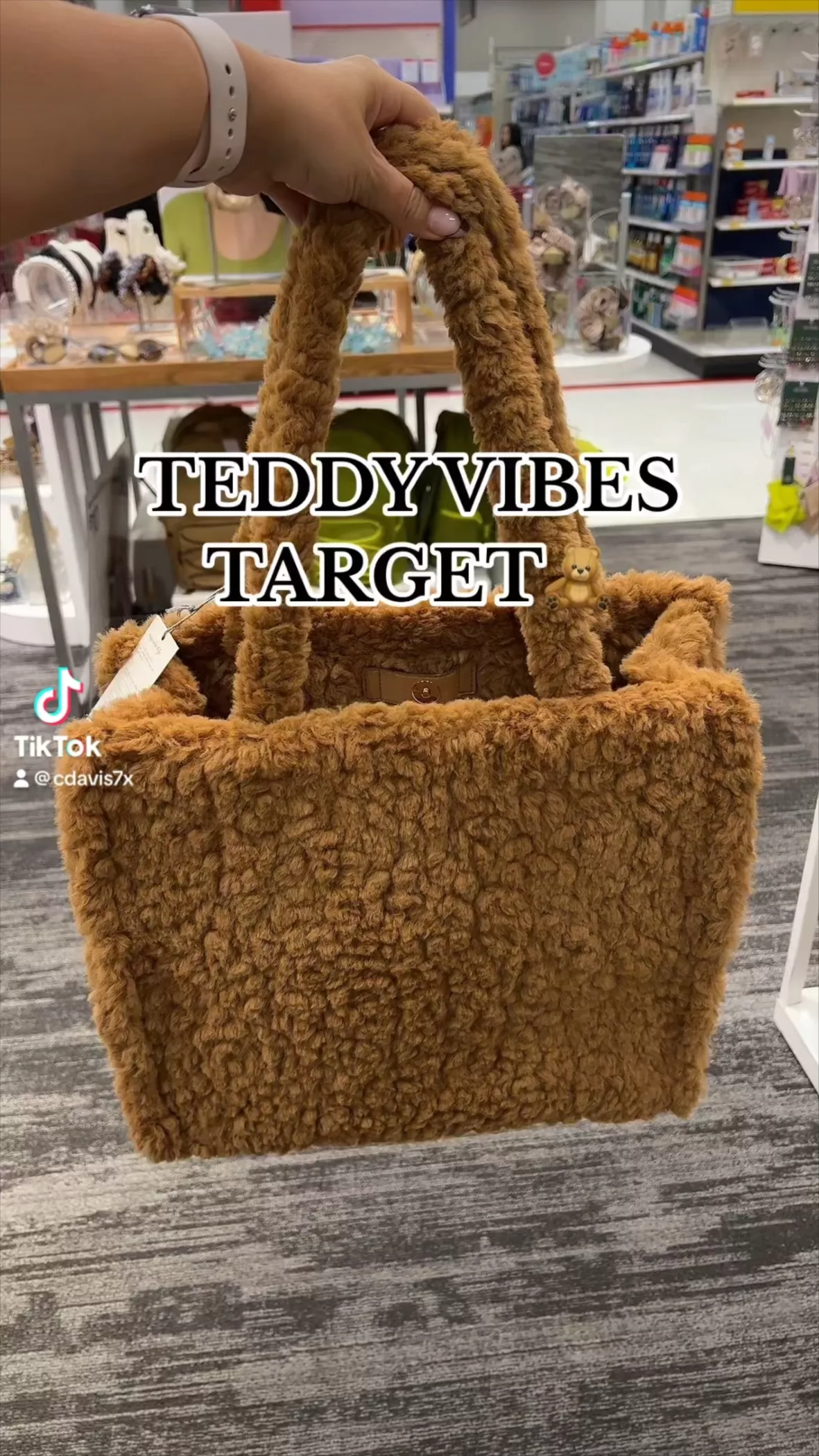 marc jacobs mini teddy tote bag