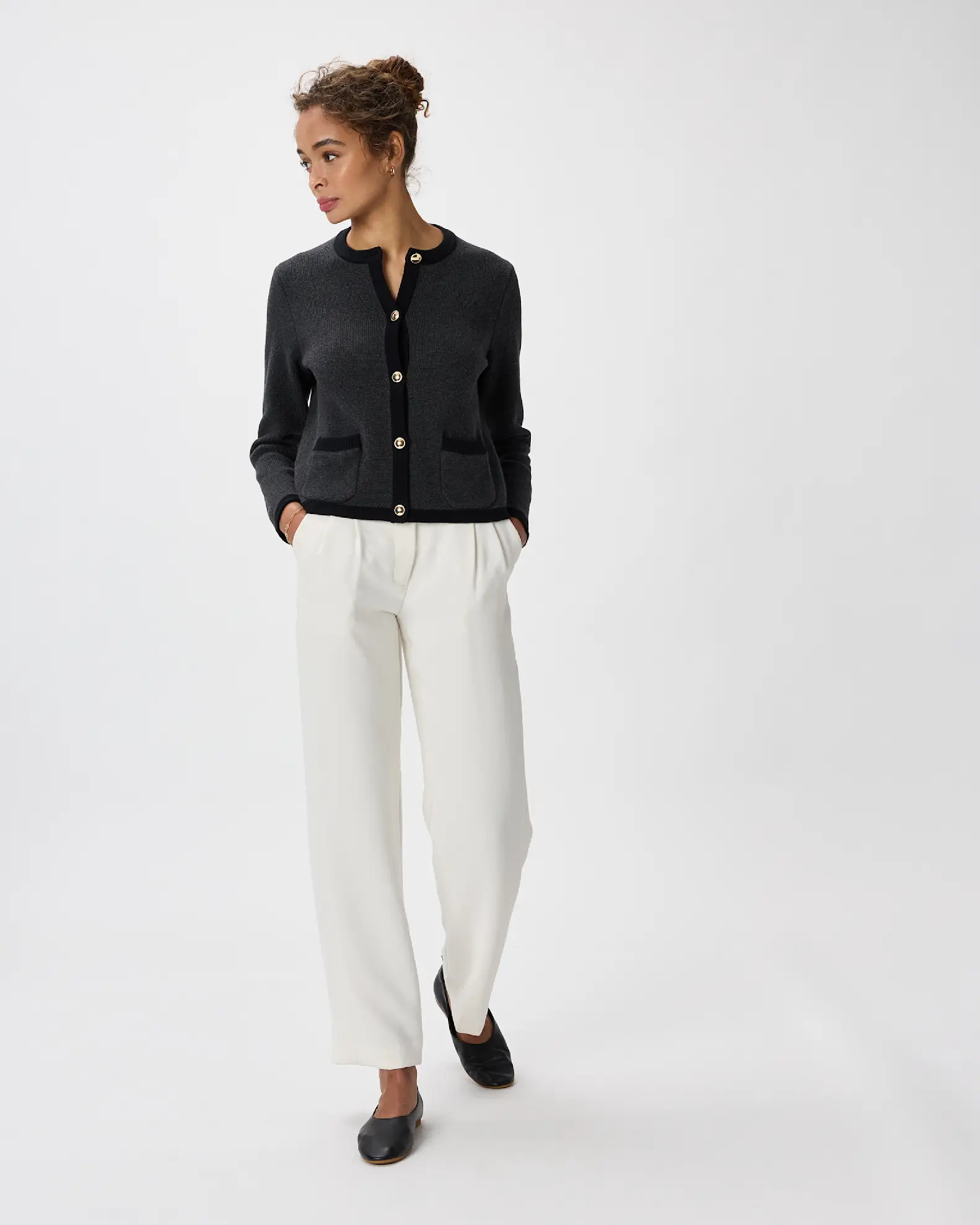 100% Organic Cotton Sweater Jacket | Quince