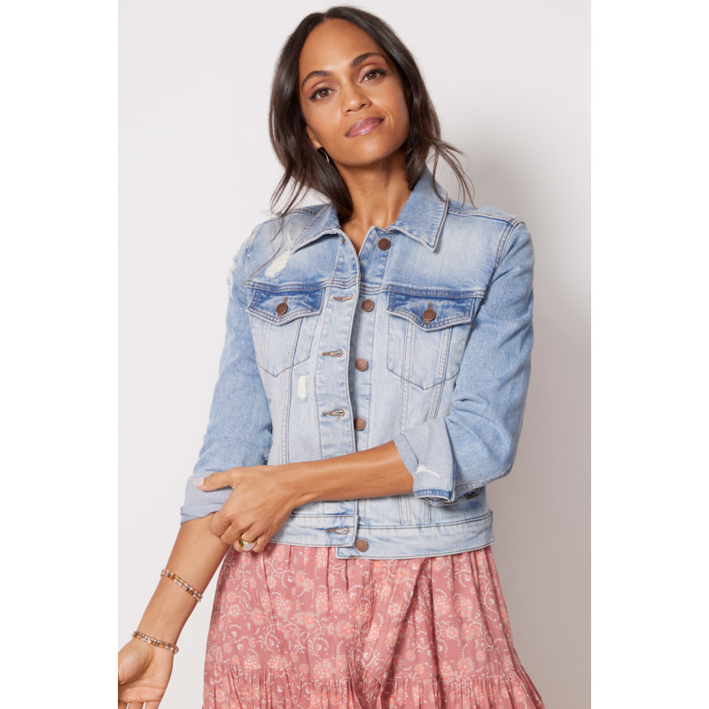 Julia Denim Jacket | Evereve