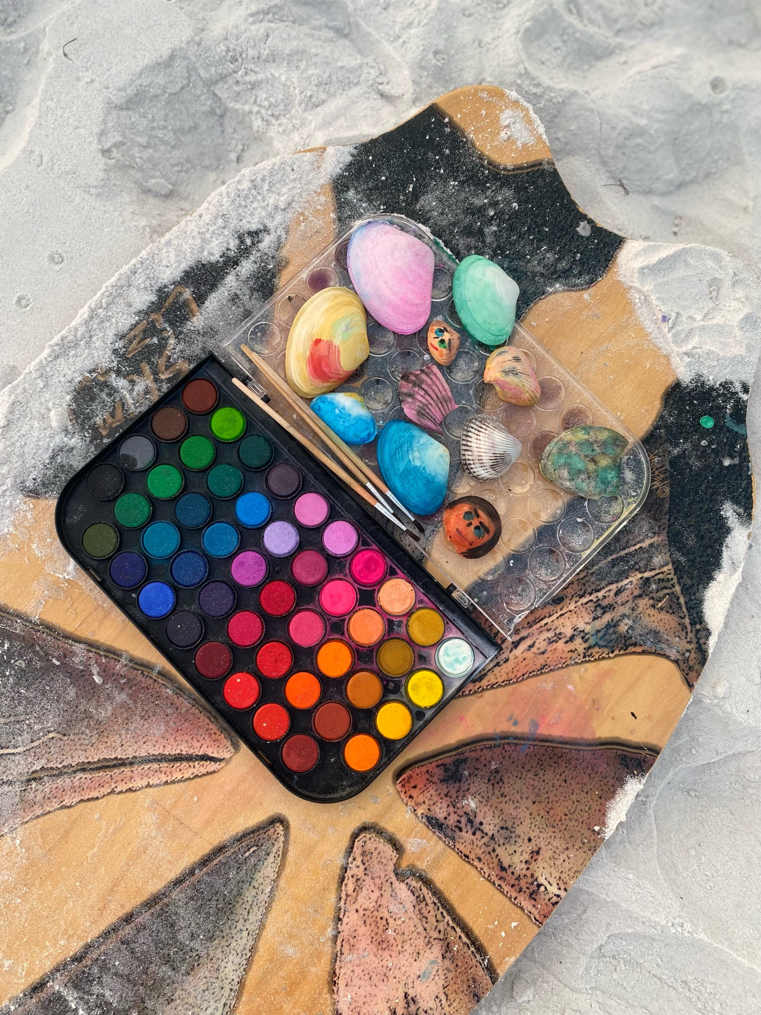 I love the internet for ideas like this! Watercolor on shells at the beach was a great idea for our artsy kiddos 😍

#LTKkids #LTKswim #LTKfamily