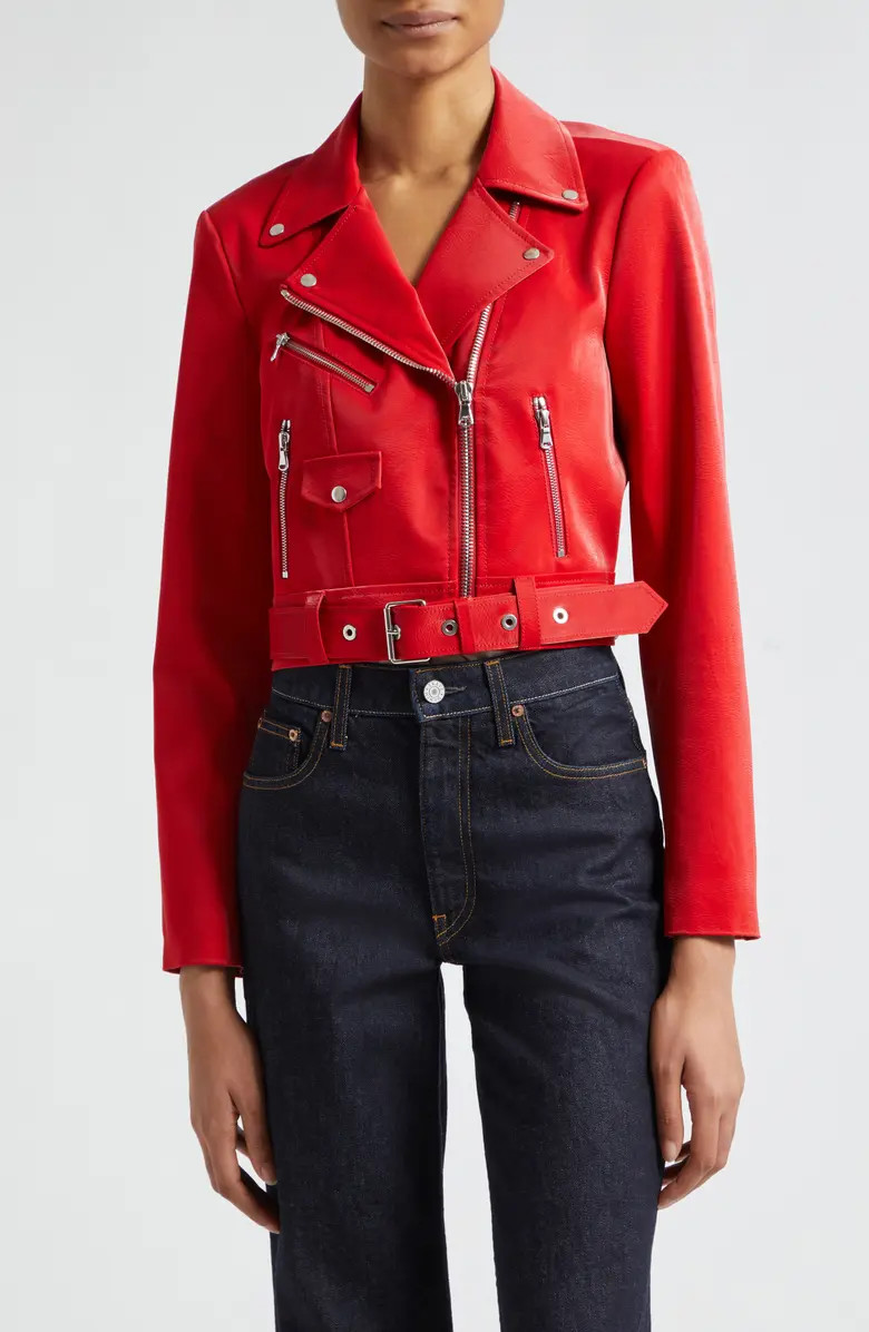 Zoe Faux Leather Moto Jacket | Nordstrom