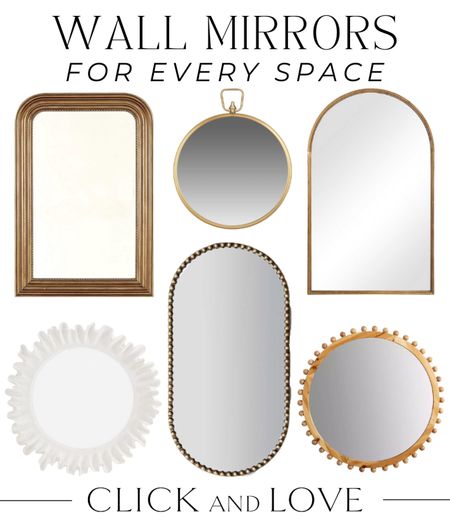 Mirrors for every space! I love mixing on a gallery wall. 

Mirror, wall mirror, living room, dining room, entry way, bathroom, woven mirror, antique mirror, circle mirror, oblong mirror, mantle, vanity, fireplace decor, home accent, accent mirror, home decor, amazon, Ballard, Wayfair, world market, contemporary mirrors, leaning mirrors, decorative wall mirrors, hallway mirrors, bedroom mirrors 


#LTKstyletip #LTKhome #LTKunder100