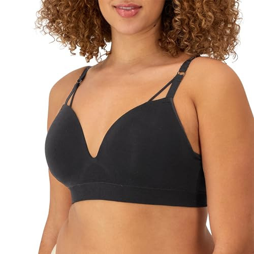 Maidenform Women's M Wireless Bra, Seamless Foam Bra, Wireless Bra with Sweetheart Neckline Black | Amazon (US)