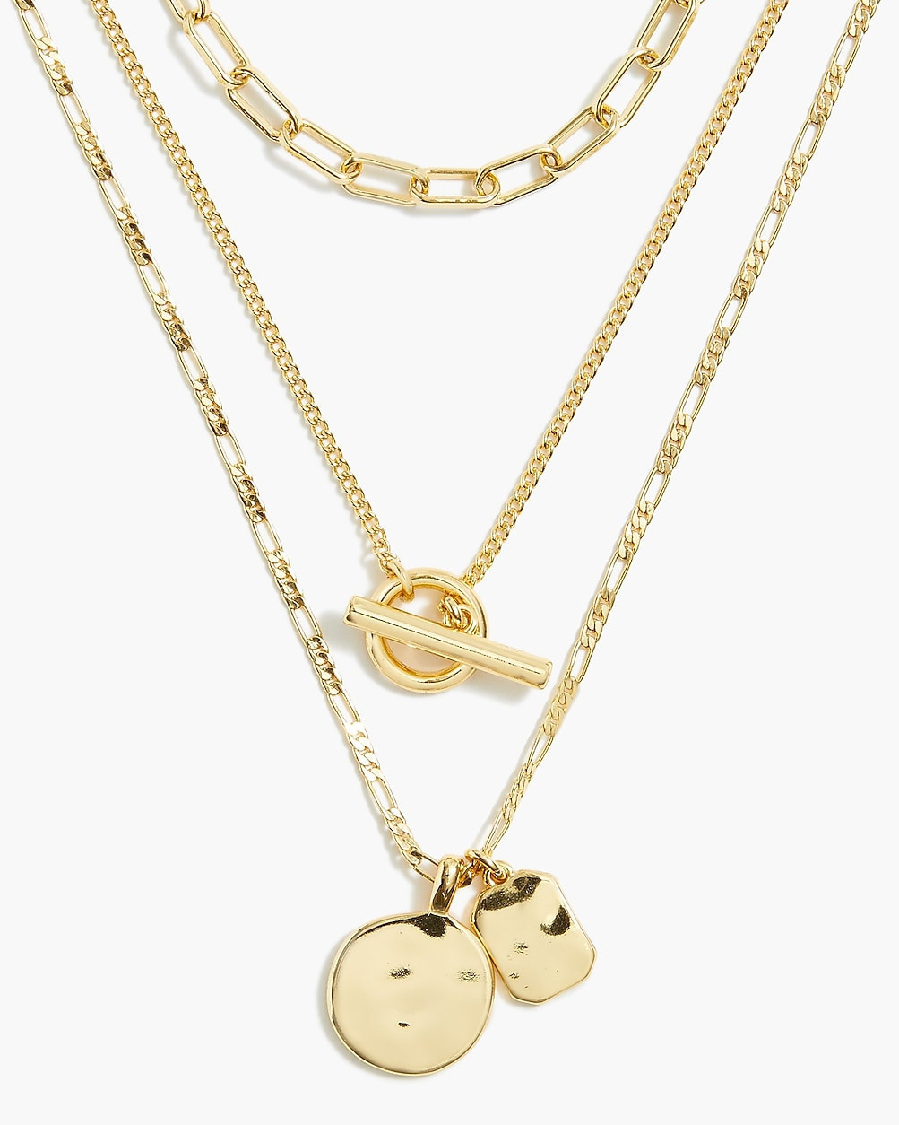 Three-layer necklace | J.Crew Factory