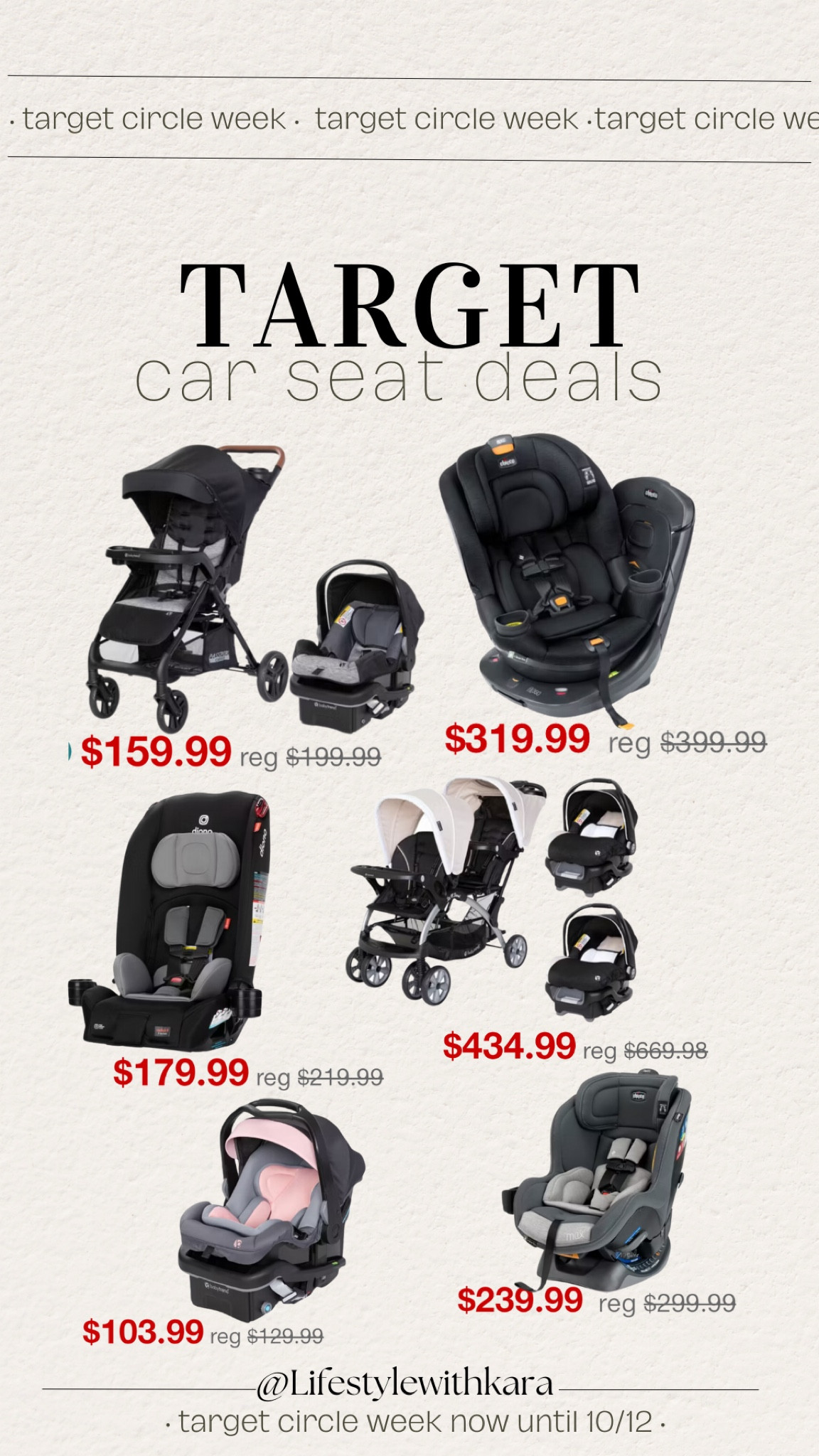 Target circle week car seat deals 

#LTKBaby #LTKFamily