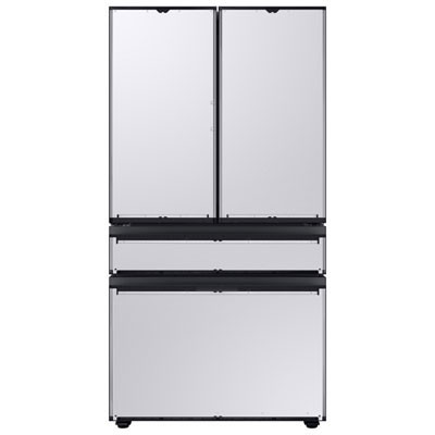 Samsung BESPOKE 36"" 22.8 Cu. Ft. 4-Door French Door Refrigerator with Water Dispenser (RF23BB8600APAA) - Custom Panel Ready | Best Buy Canada
