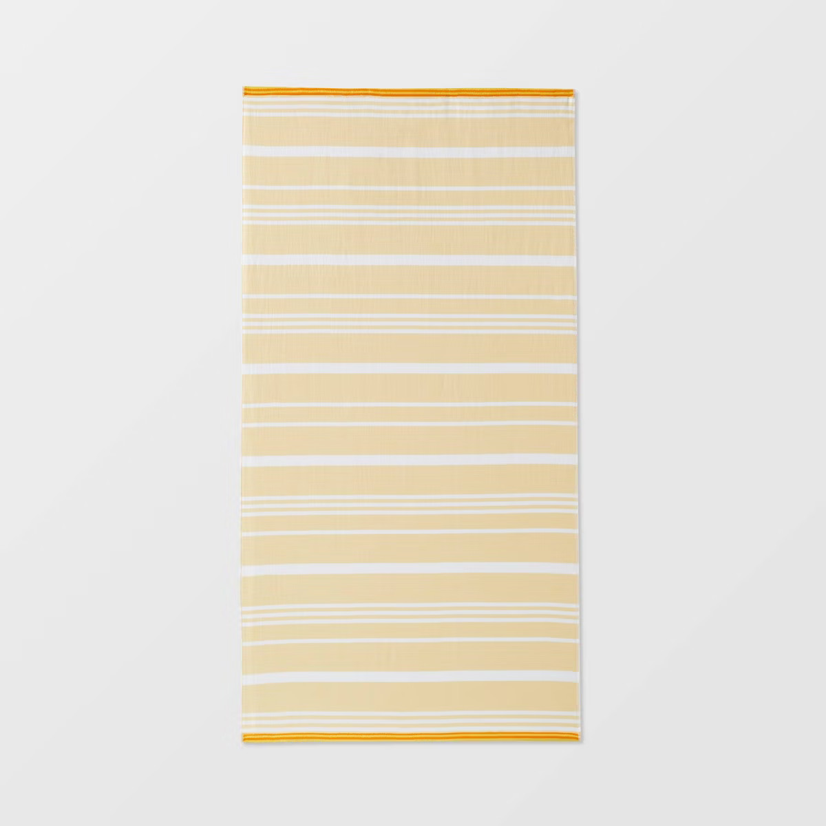 Striped Sand Resist Beach Towel Yellow - Sun Squad™ | Target