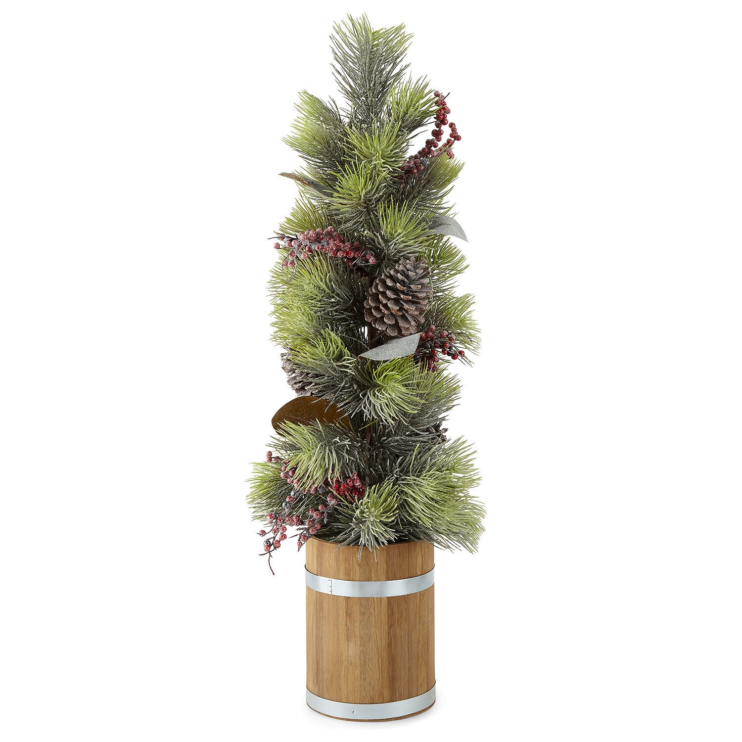 North Pole Trading Co. 36in Led Pinecone Christmas Tabletop Tree | JCPenney
