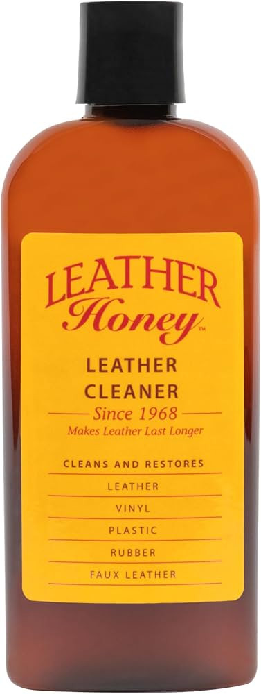 Leather Honey Leather Cleaner: Non-Toxic Leather Care Made in the USA Since 1968. Deep Cleans Lea... | Amazon (US)