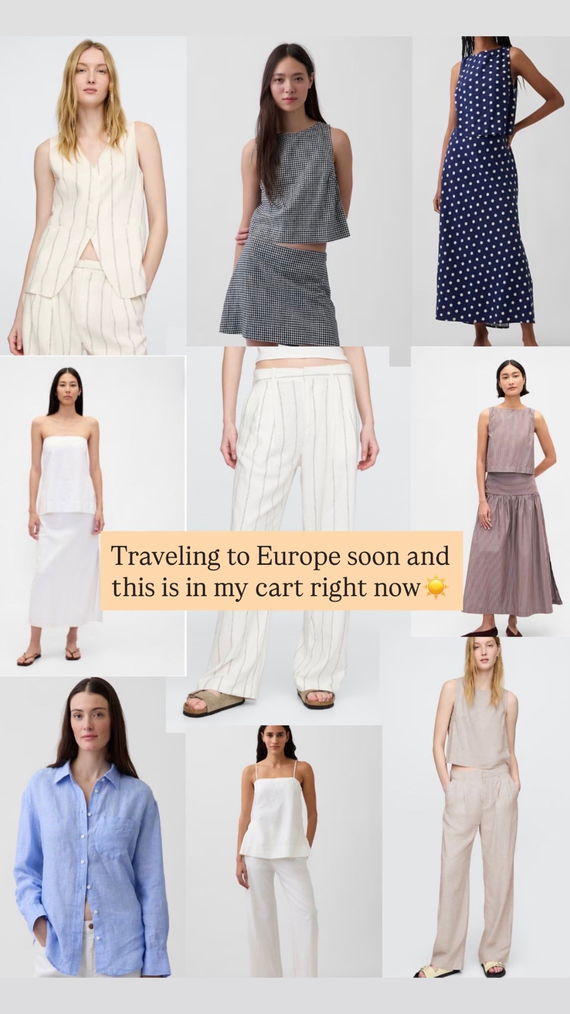 Europe vacation outfits! 40% off! 

#LTKU #LTKTravel #LTKootd