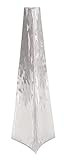 Deco 79 Stainless Steel Hammered Vase, 4" x 4" x 15", Silver | Amazon (US)
