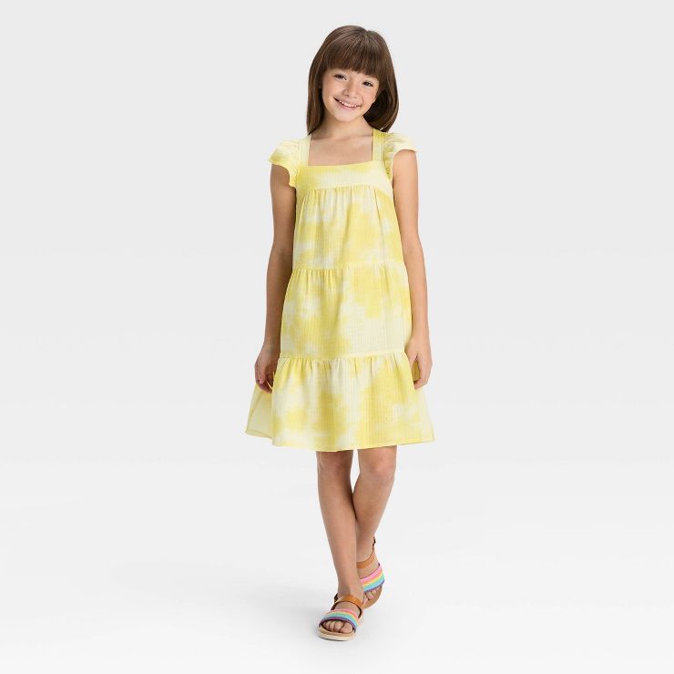 Girls' Short Woven Dress - Cat & Jack™ | Target