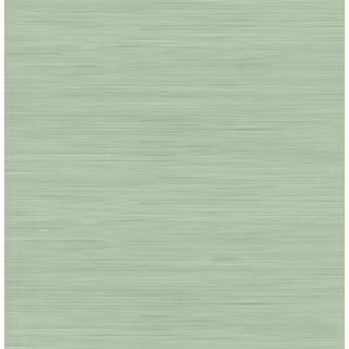 Sage Classic Faux Grasscloth Peel and Stick Wallpaper | The Home Depot