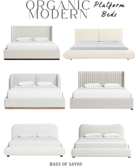 Wayfair Wayday sale! 

Organic Modern / Transitional Beds 

ALL PRICES ARE FOR KING SIZE. So will be less if you need a smaller bed. I have shown the beds in white, but some do come in other colors. If you like a bed but need a different color, click on it and check to see the other colors. 

Platform beds, white beds, organic modern beds, low bed, upholstered bed, wood bed, cane bed, coastal, boho 

#LTKstyletip #LTKsalealert #LTKhome