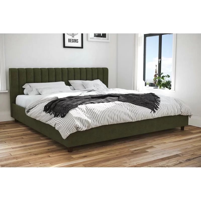 Brittany Tufted Upholstered Platform Bed | Wayfair North America