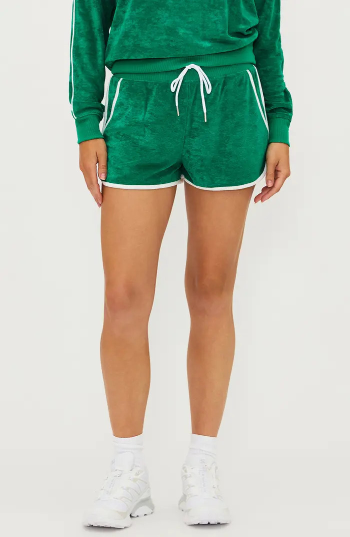 Beach Riot Rynn Velour Shorts | Nordstrom | Nordstrom