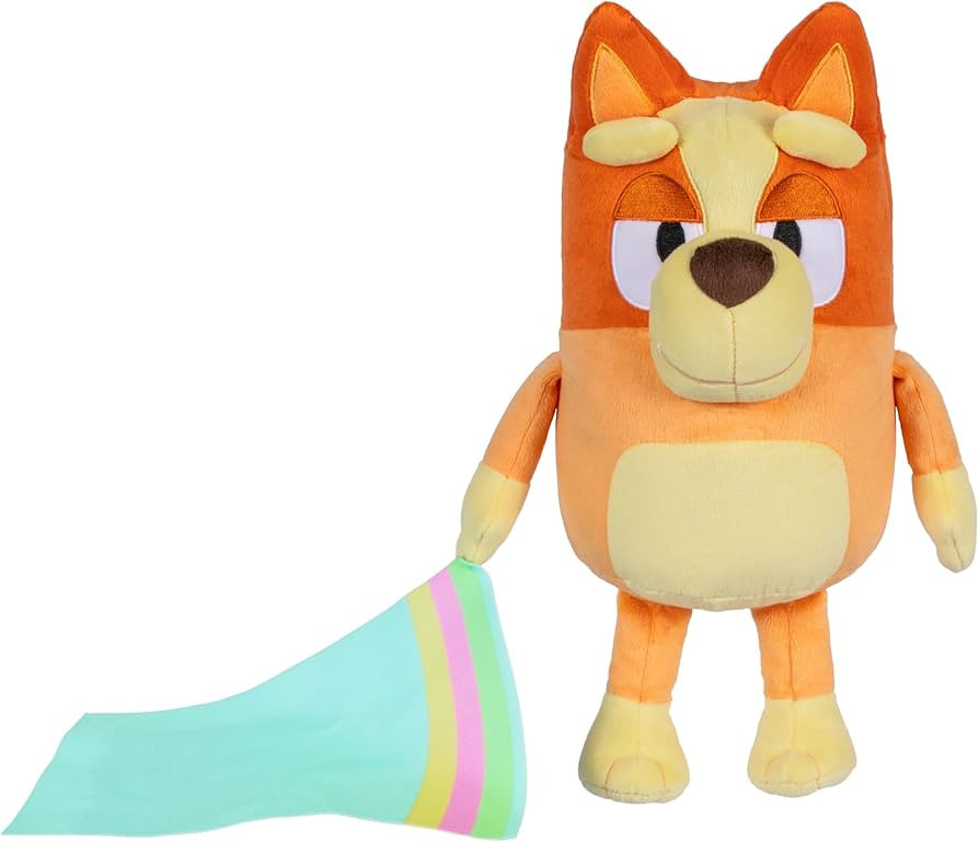BLUEY Sleepy Time Bingo 13" Plush with Blanket, Press Bingo's Tummy to Hear 7 Phrases, Sing Along... | Amazon (US)