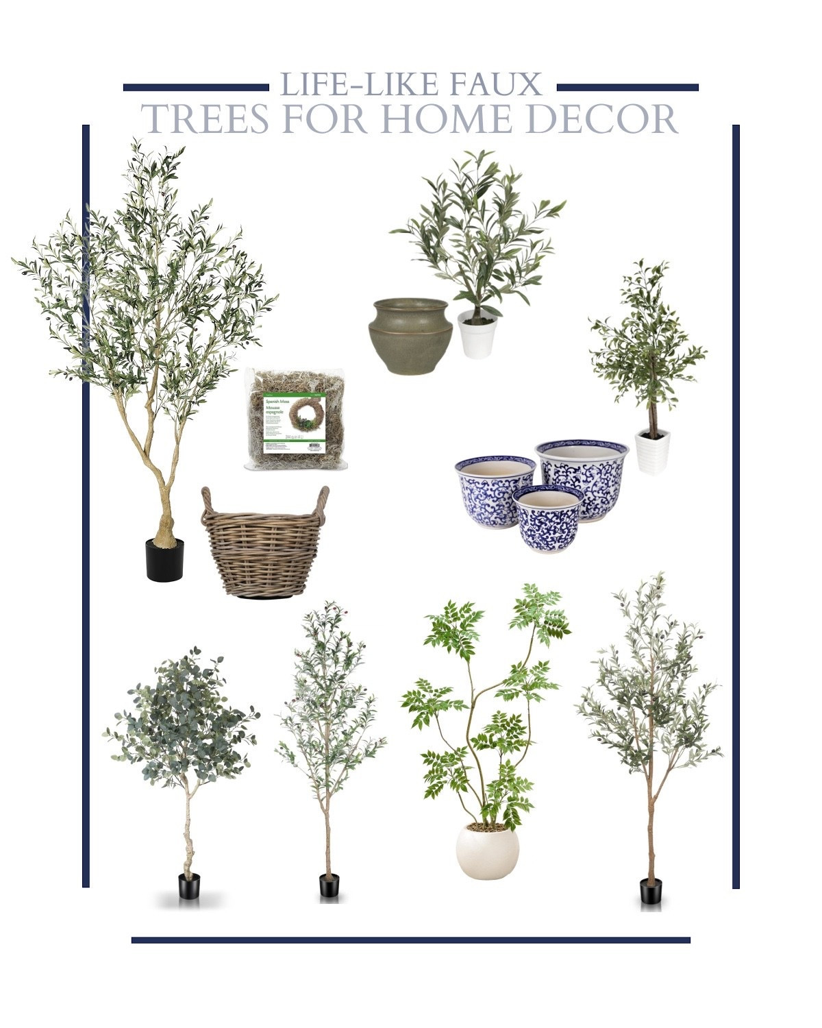 Faux olive trees for home decor. The best, most life-like artificial trees to add greenery to your home.🌳

#LTKSeasonal #LTKHome