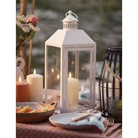 Lights4fun Set of 2 TruGlow® Lanterns White | Marks & Spencer (UK)