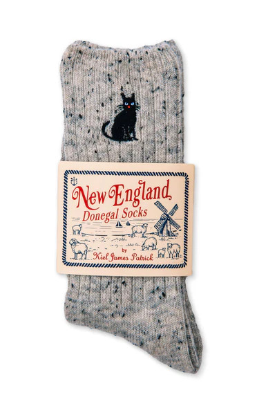 The Black Cat Donegal Sock | Kiel James Patrick
