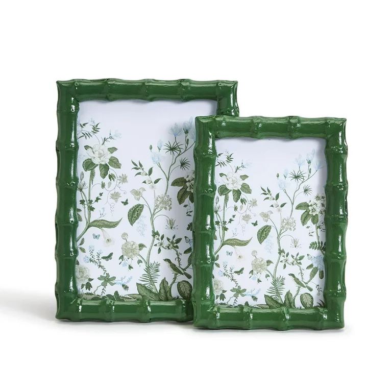 Two's Company Set of 2 Countryside Green Frames | Walmart (US)