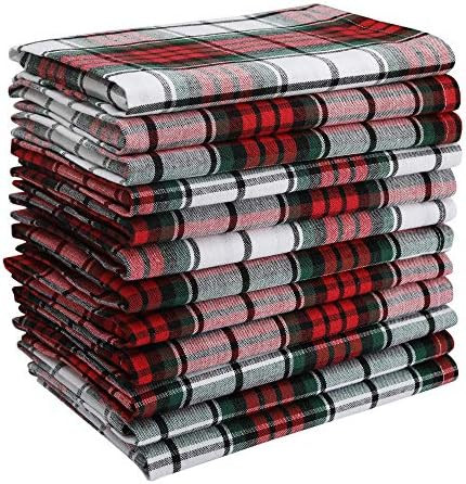 DG Collections Dinner Napkins, 100% Cotton Over Sized Kitchen Napkins, Set of 12 Pack (19 x 19 In... | Amazon (US)