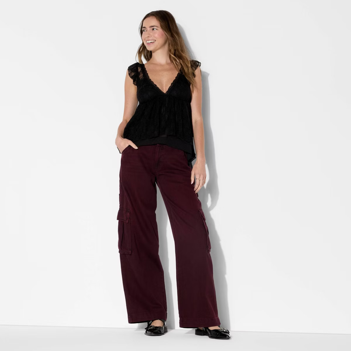 Women's Boho Lace Tank Top - Wild Fable™ | Target