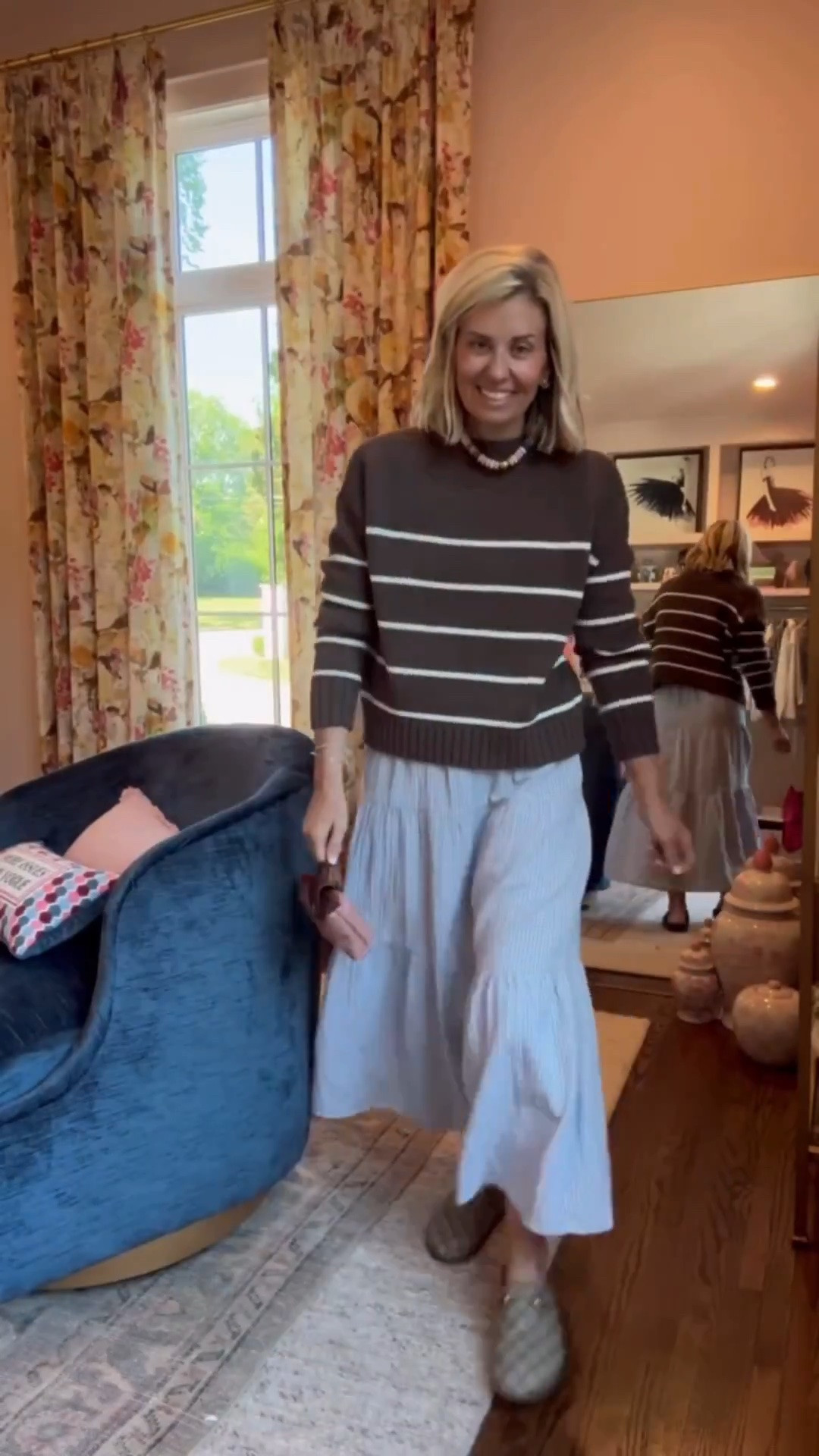 Yes mam-easy and repeatable!
Small dress
Xs sweater
8 shoes

Use code MIXANDMATCH on Erin McDermott for 25% off

#LTKdayinmylife #LTKgrwm #LTKSeasonal