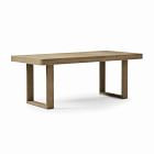 Portside Outdoor Dining Table (76.5"), Benches (66") & Solid Wood Chairs Set | West Elm (US)