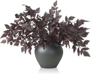 6 Pack Artificial Cimicifuga Plant Leaf Spray Faux Plum Cimicifuga Ramosa Leaf Branch | Michaels | Michaels Stores