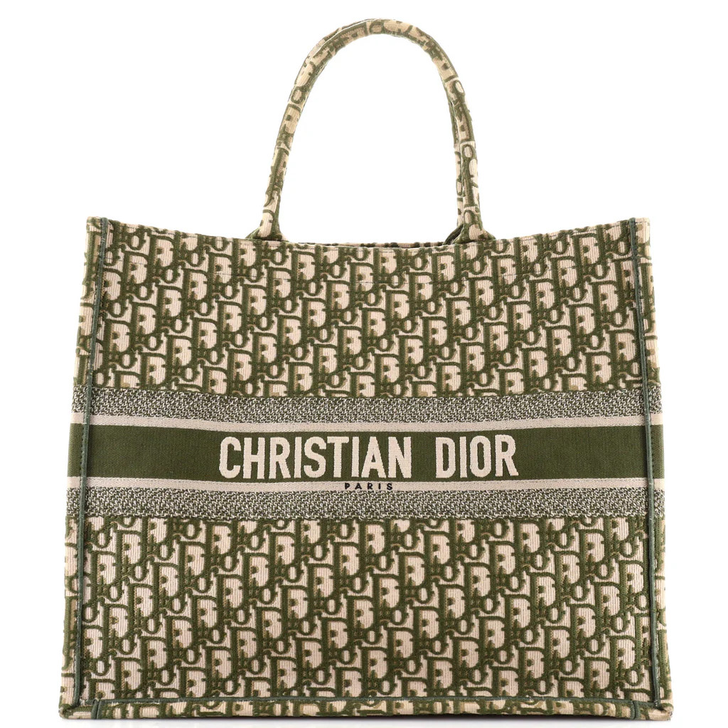 Book Tote Oblique Canvas Large | Rebag