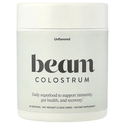 Beam Organics, Colostrum, Unflavored, 3.53 oz (100 g) | iHerb