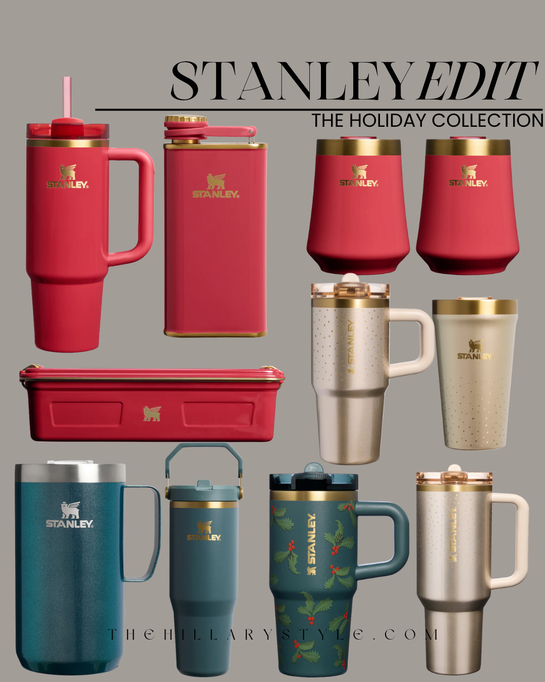 The Stanley Edit — Holiday Collection 🎁 Festive colors, elevated finishes, and the perfect gifts for anyone on your list. This curated Stanley collection is cozy, chic, and holiday-ready!
#LTKHoliday #StanleyCups #LTKGiftGuide 

 #LTKCyberWeek #LTKGiftGuide #LTKHoliday