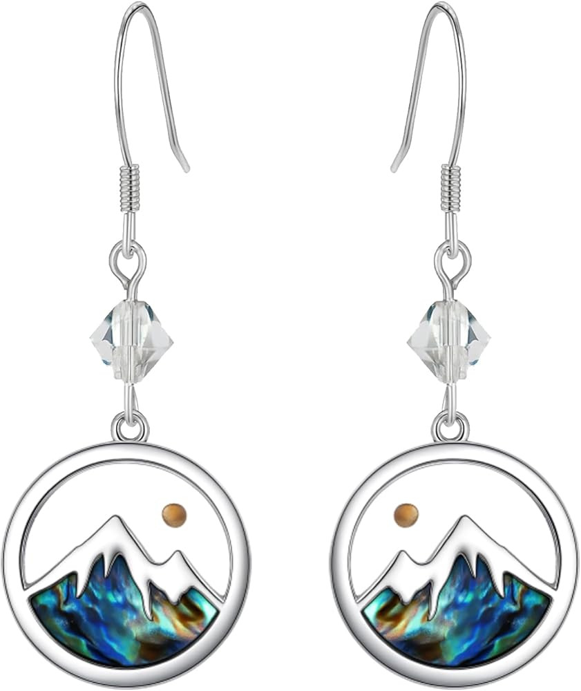 Mustard Seed Drop Earrings Stainless Steel Faith Mountain Dangle Earring Jewelry for Women & Men | Amazon (US)