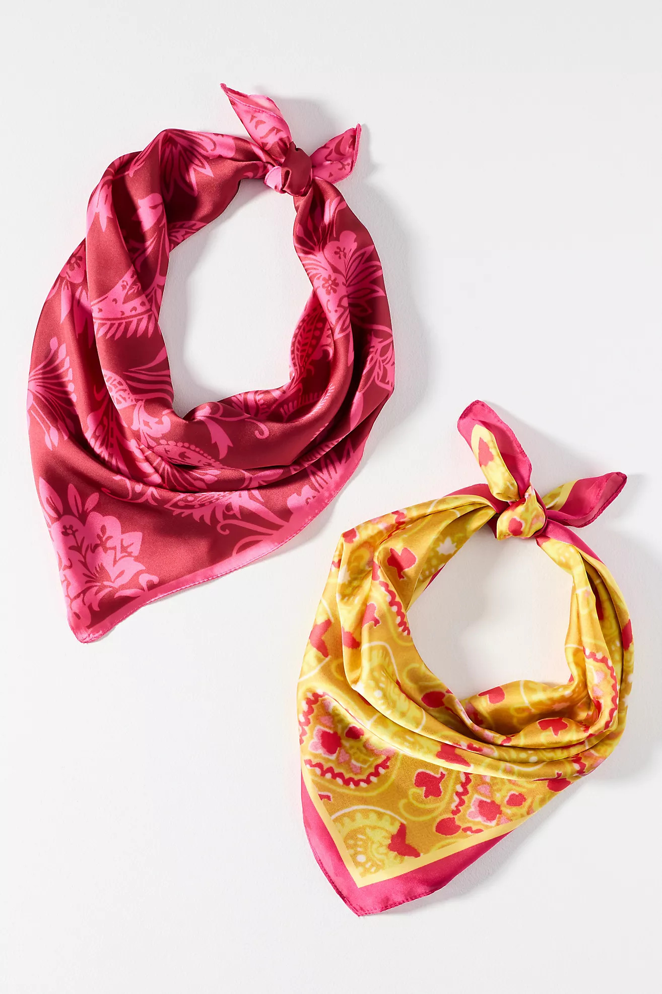 Geometric Hair Scarves, Set of 2 | Anthropologie (US)