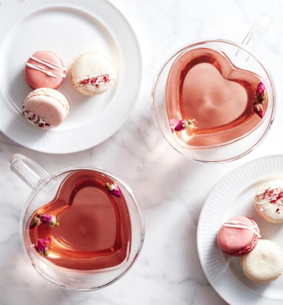 Heart Double-Wall Latte Mugs AT WILLIAMS SONOMA. Featuring an inner layer shaped like a heart, this double-wall latte cup boasts an eye-catching effect that serves a practical purpose. The two seamless walls of borosilicate glass are separated by an insulating layer of air, so coffee and tea stay piping hot, yet the exterior remains cool and comfortable.

#LTKGiftGuide #LTKhome