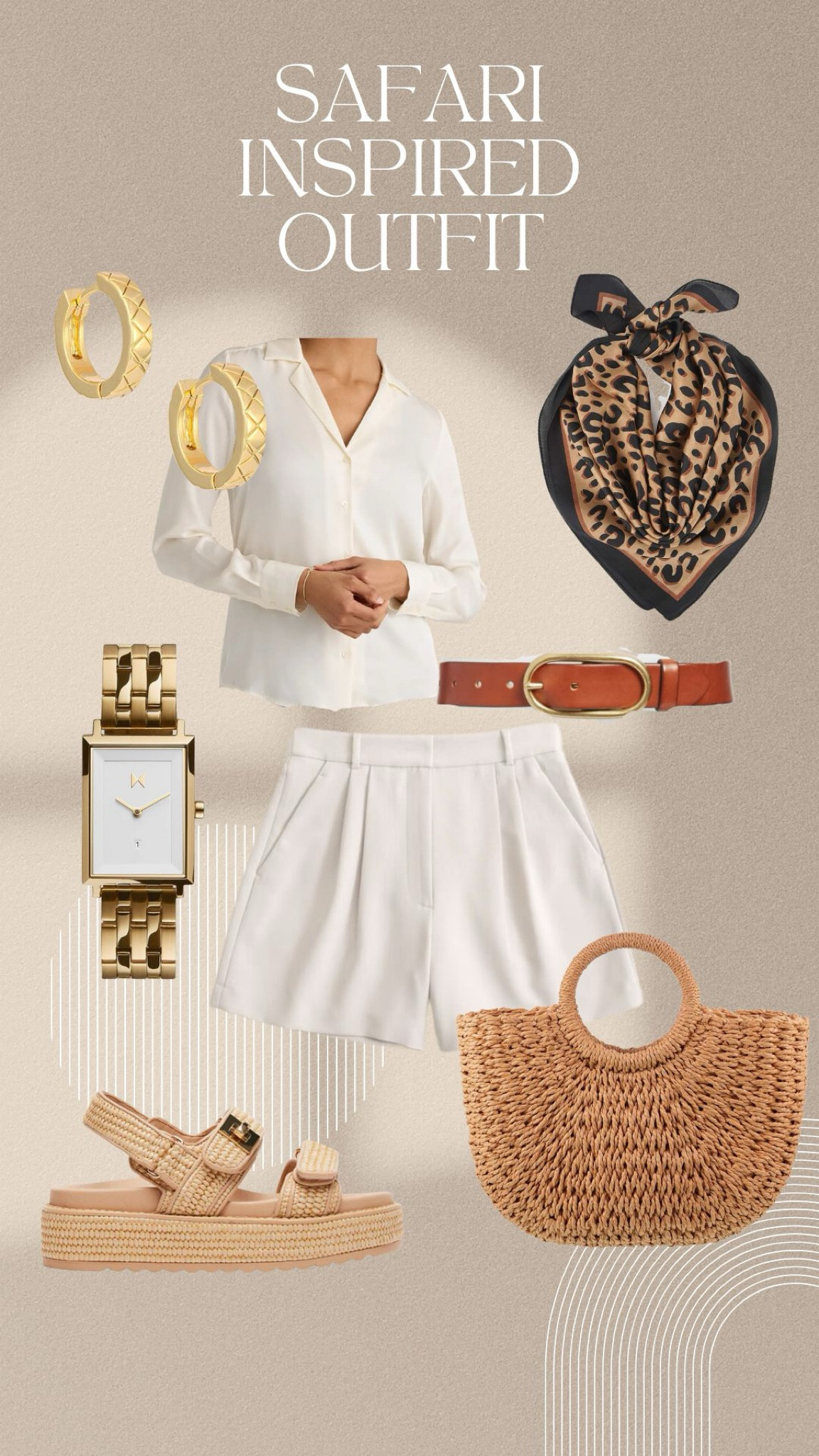 Safari inspired outfit 