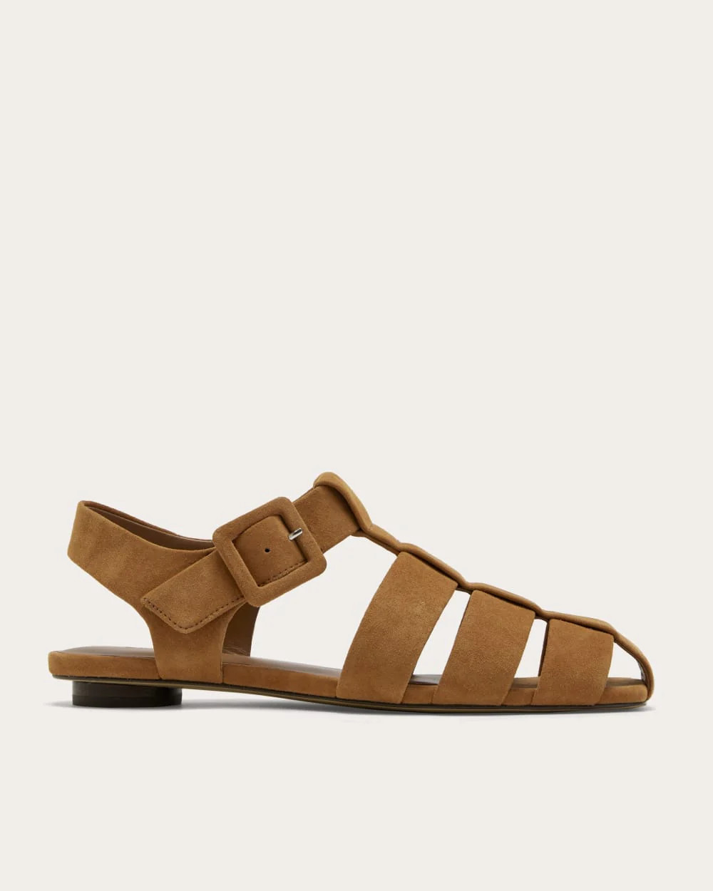 The Day Fisherman Sandal | Saddle Brown Suede | Everlane